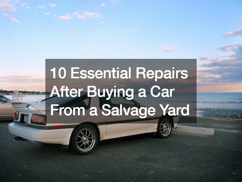 buying a car from a salvage yard